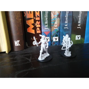 Pathfinder Battles: Deep Cuts Miniatures - Human Female Fighters