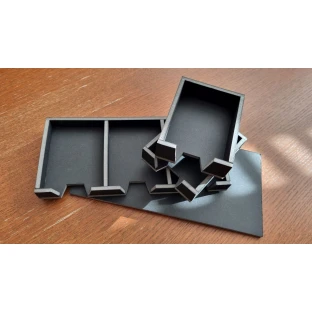 Kapa-Schaumstoffplatte 5 mm, schwarz
