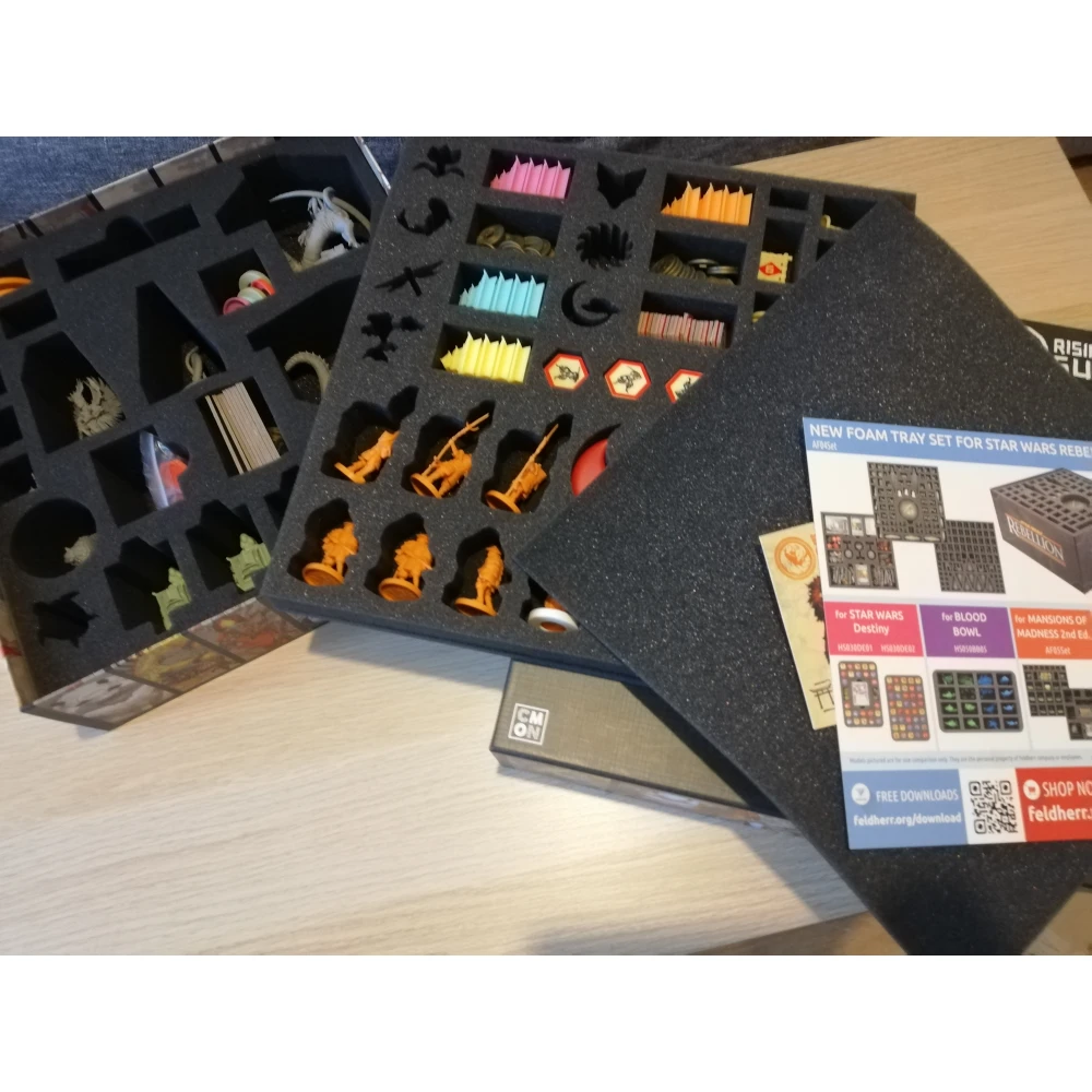 Feldherr foam insert for Rising Sun: Daimyo Box