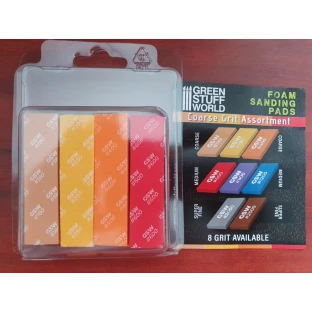 Foam Sanding Sticks - Coarse, 20 pcs