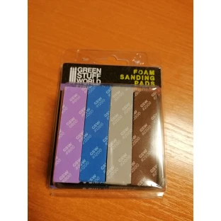 Foam Sanding Sticks - Fine, 20 pcs