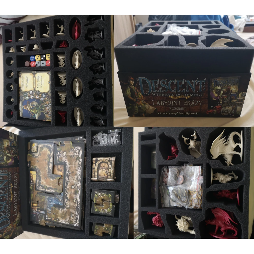 Feldherr foam insert for Descent: Journeys in the Dark