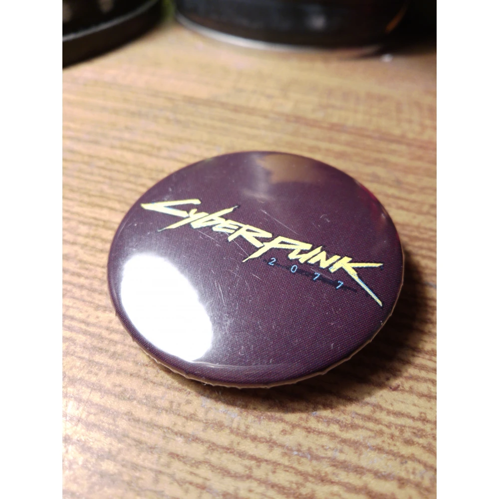 Cyberpunk 2077 Button - Logo