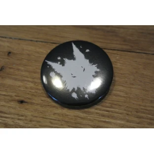 Lone Wolf Button schwarz