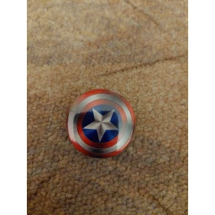Placka Marvel - Štít Kapitána Ameriky