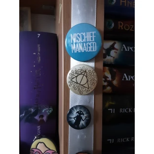Ansteck-Button Heiligtümer des Todes