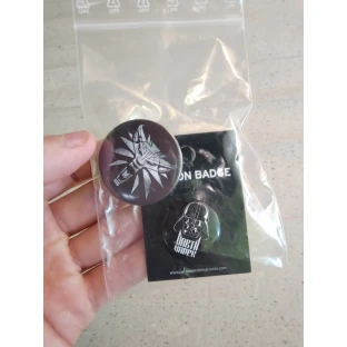 Placka Star Wars - Darth Vader Black
