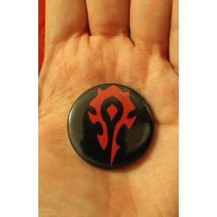 World of Warcraft Button - Horde