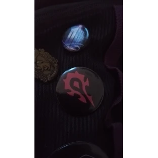 World of Warcraft Button - Horde