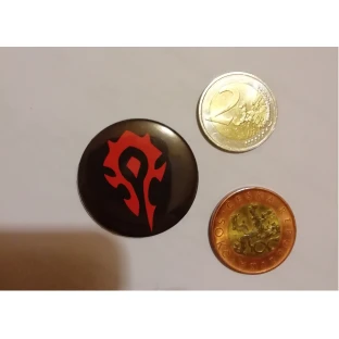 World of Warcraft Button - Horde