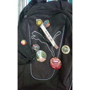 Witcher-Button weiß