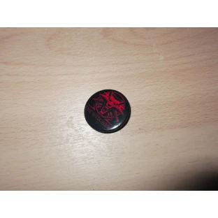 Witcher Button schwarz
