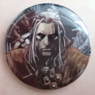 Ansteck-Button The Witcher - Comic