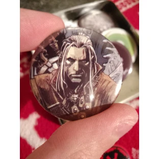 Ansteck-Button The Witcher - Comic