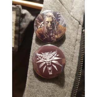 Placka Zaklínač - Witcher Logo