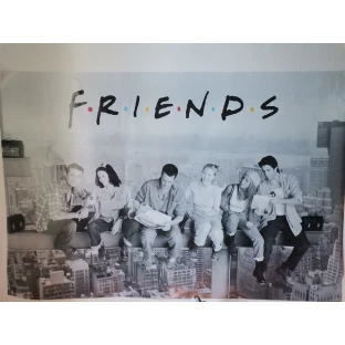 Friends Poster - Skyscraper