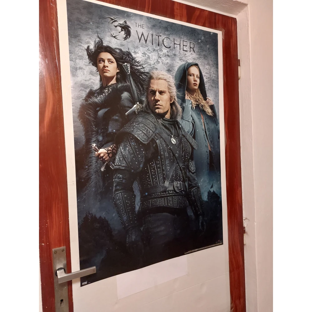 Plagát Zaklínača - Geralt, Yen a Ciri (Netflix)