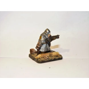 Plastová figurka - trpaslík s kuší