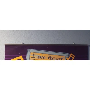 Plastic Poster Rails (2 pcs) - 61cm