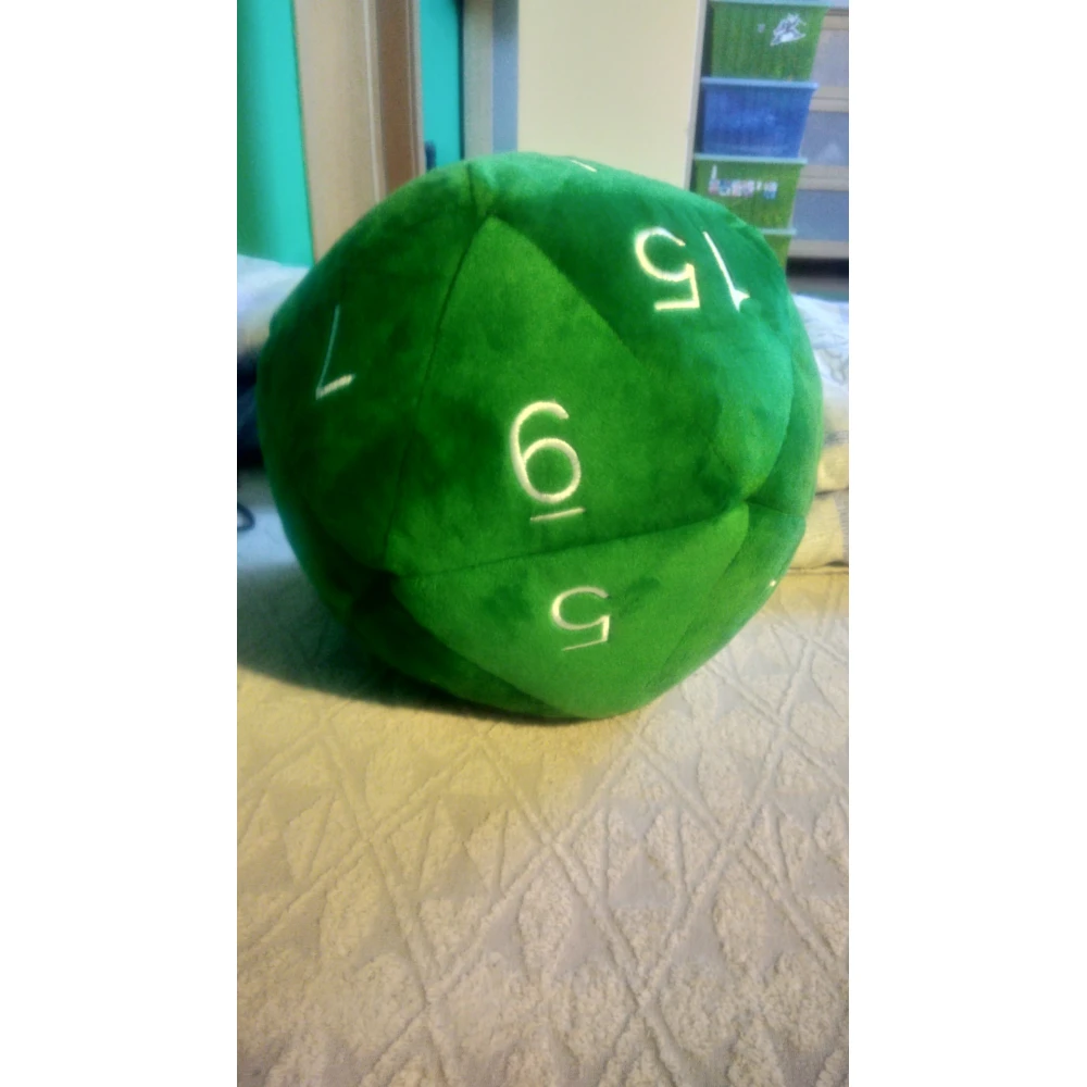 Jumbo D20 Plush Dice