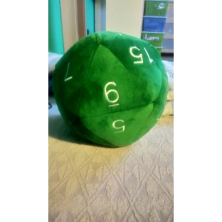 Jumbo D20 Plush Dice