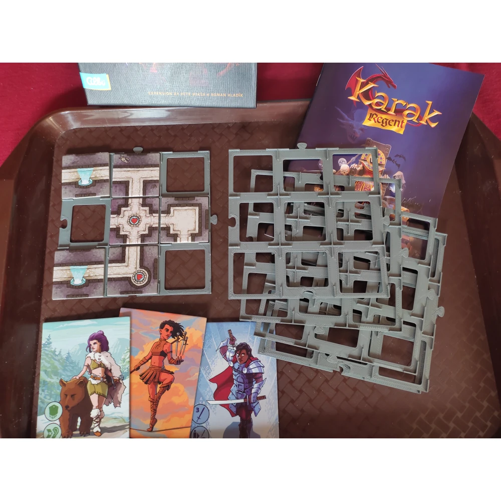 Hracie figúrky mat Karak/Carcassonne