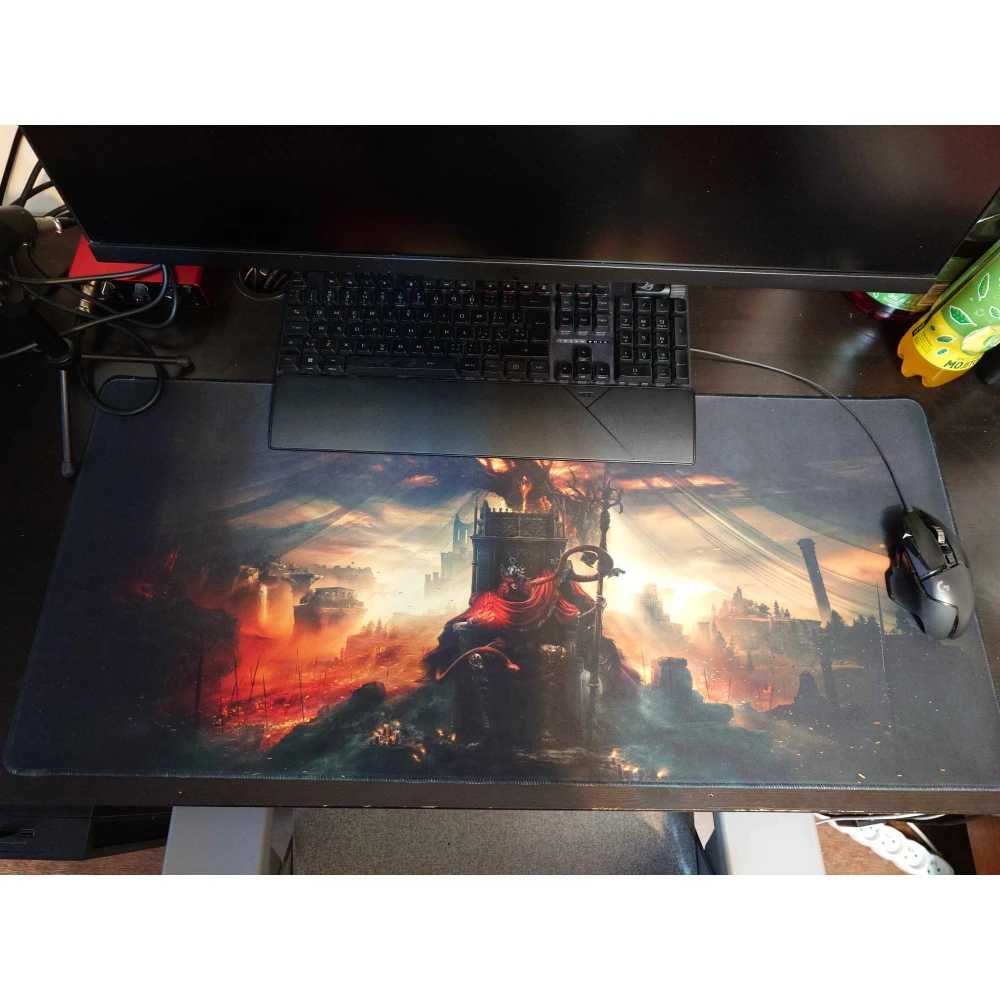 Elden Ring Mouse and Keyboard Mat - Messmer