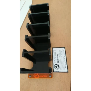 Pořadač na karty e-Raptor 5S Solid - černý