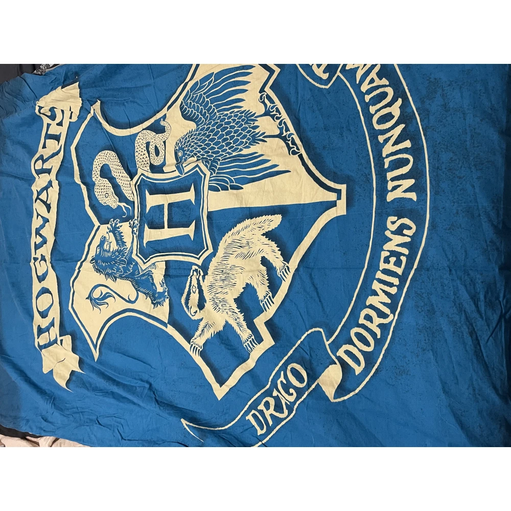 Obliečky obsahovali Harry Potter - Rokfort, modrá