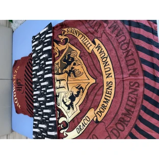 Povlečení Harry Potter - Bradavice, vínové