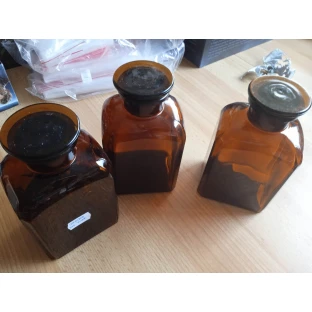 Viereckige Apothekerflasche 500 ml