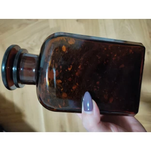 Viereckige Apothekerflasche 500 ml