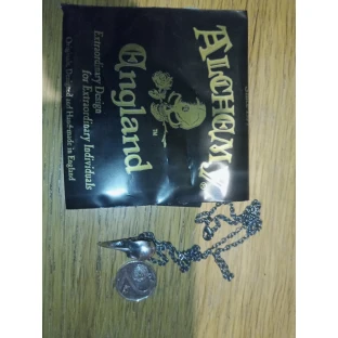 Small Raven Skull Pendant