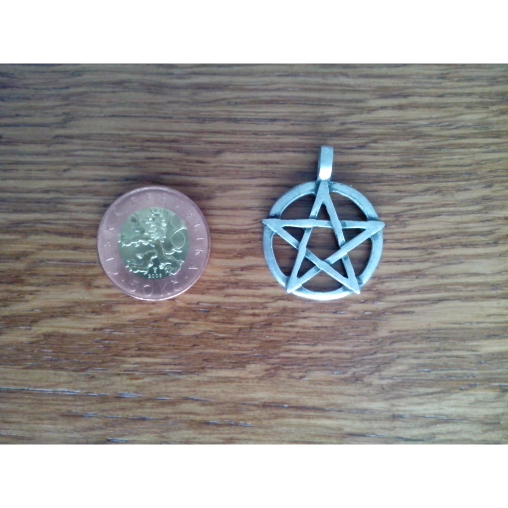 Přívěsek pentagram větší
