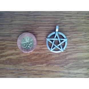 Přívěsek pentagram větší