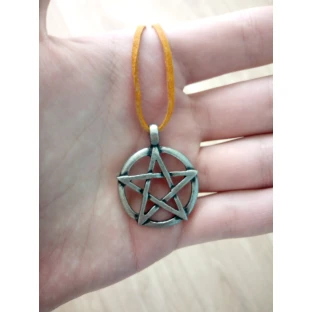 Přívěsek pentagram větší