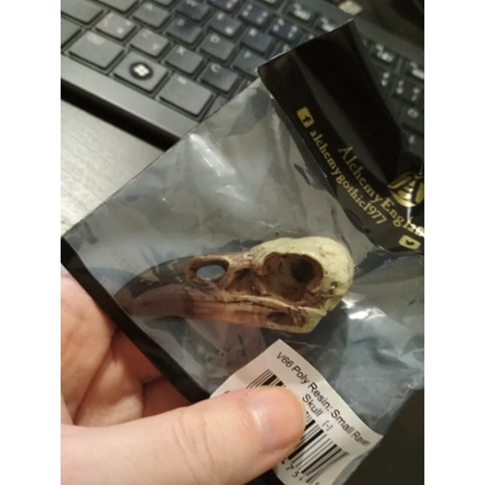 Anhänger Antiker Rabenschädel