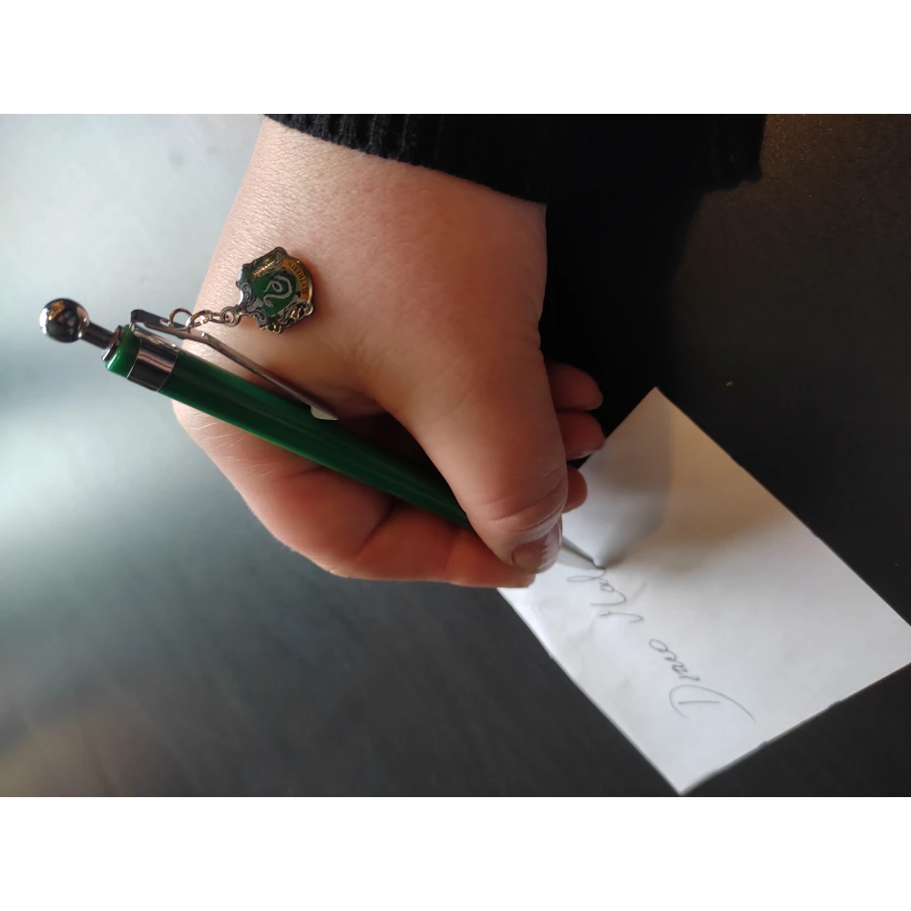 Harry Potter Pen - Slytherin Crest