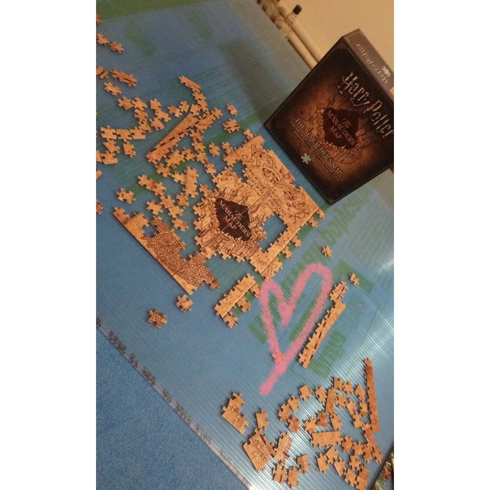 Harry Potter Puzzle – Karte des Rumtreibers, 1000 Teile