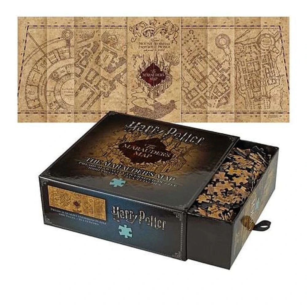 Harry Potter Puzzle – Karte des Rumtreibers, 1000 Teile