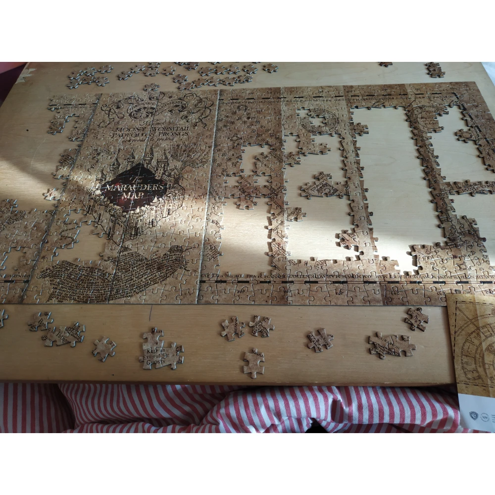 Harry Potter Puzzle – Karte des Rumtreibers, 1000 Teile