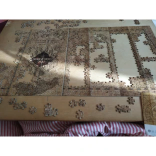 Harry Potter Puzzle – Karte des Rumtreibers, 1000 Teile