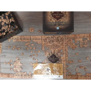 Harry Potter Puzzle – Karte des Rumtreibers, 1000 Teile