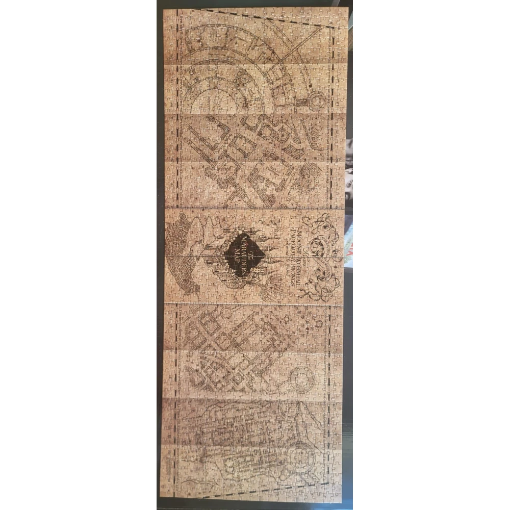 Harry Potter Puzzle – Karte des Rumtreibers, 1000 Teile