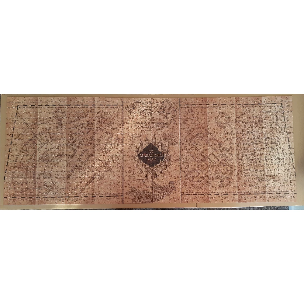 Harry Potter Puzzle – Karte des Rumtreibers, 1000 Teile