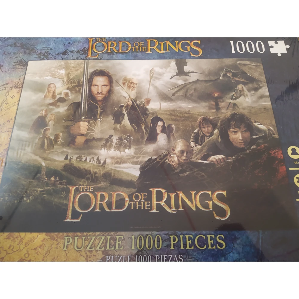 Puzzle Pán prsteňov, 1000 dielikov