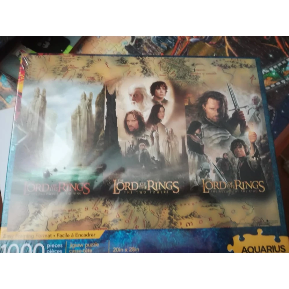 Der Herr der Ringe Puzzle - Filmposter, 1000 Teile