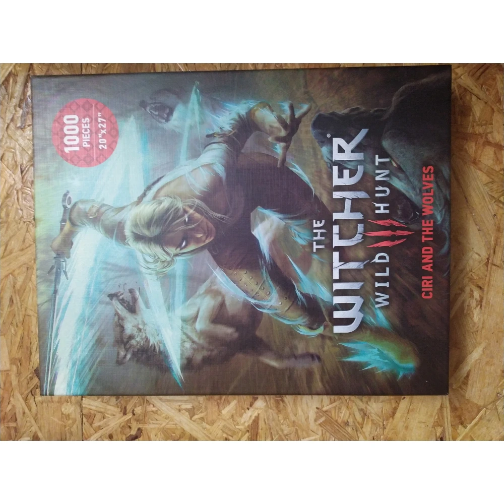 The Witcher 3: Wild Hunt Puzzle - Ciri and the Wolves, 1000 pieces