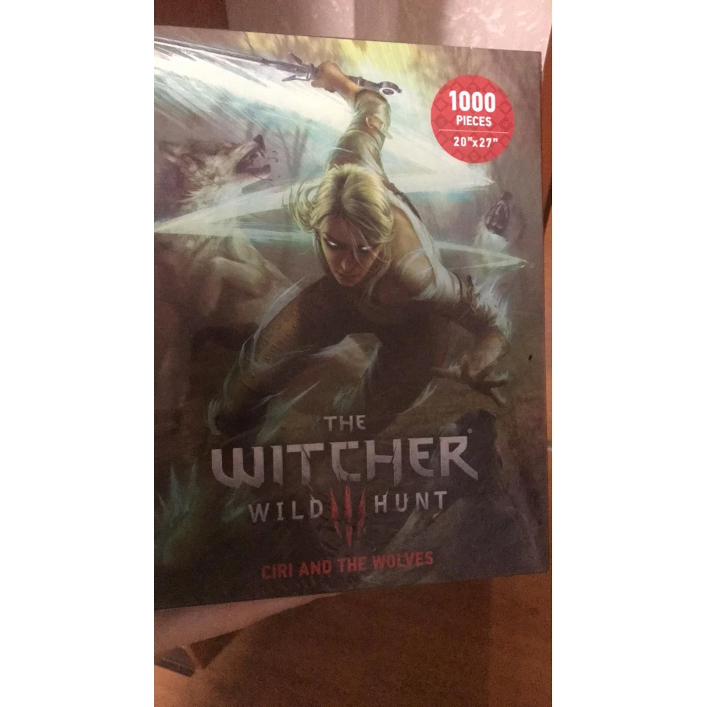 The Witcher 3: Wild Hunt Puzzle - Ciri and the Wolves, 1000 pieces