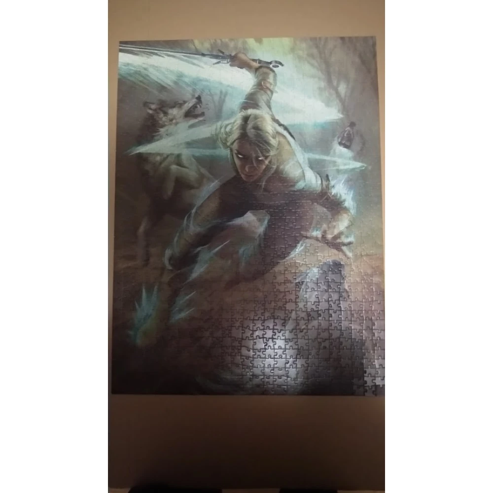 The Witcher 3: Wild Hunt Puzzle - Ciri and the Wolves, 1000 pieces